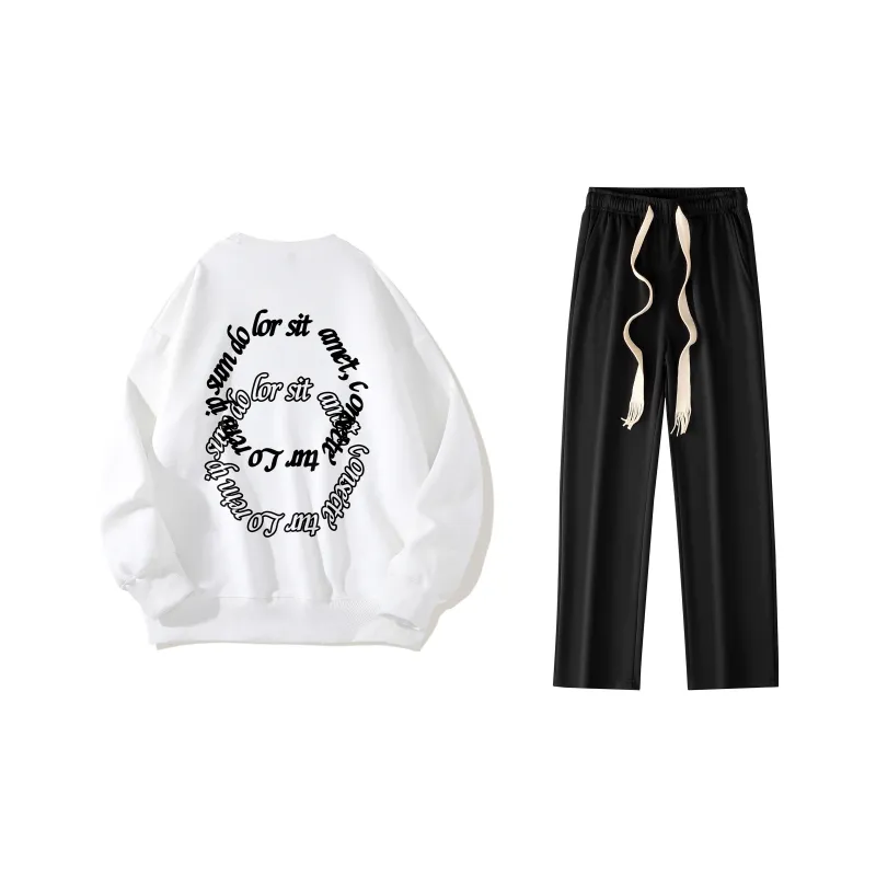 B.X Sweatshirt Sets Unisex-10