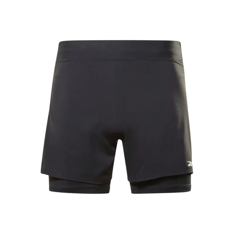 Reebok Lm Epic 2-In-1 Short Sports Shorts Men's Black-0