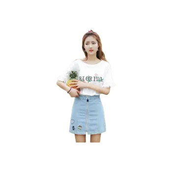 KAISER Flared Sleeve T Shirt Women's White
