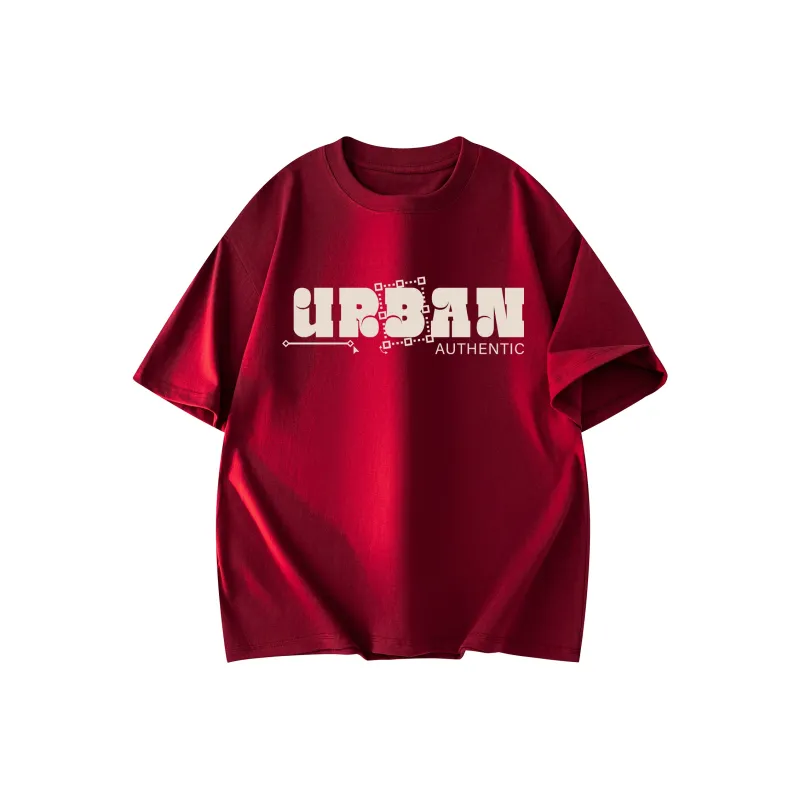 URBAN AUTHENTIC T Shirts Unisex-0