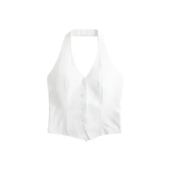 Hollister Tank Tops Women's White