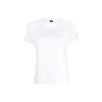 KITON Patch pocket Cotton T shirt
