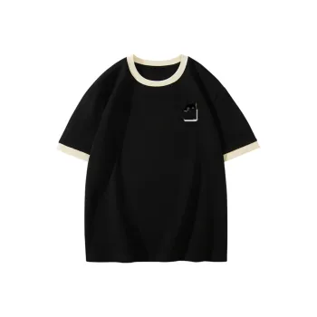 Cotton Gene Drop Shoulder Sleeve T Shirt Unisex