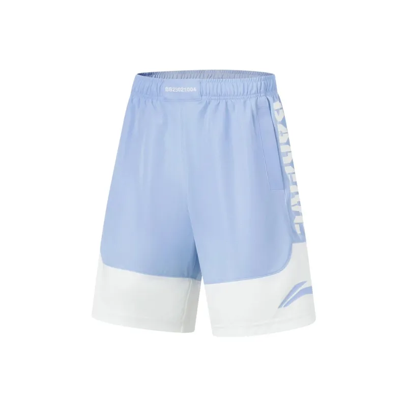 LiNing Shorts Men's Sky Blue Ivory-0