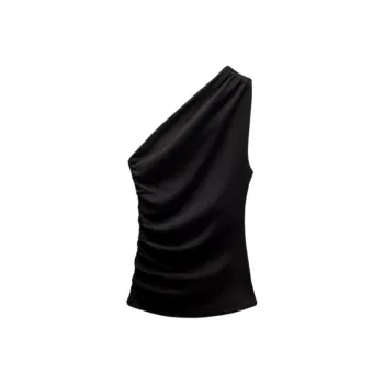 ZARA Tank Tops Women's Black