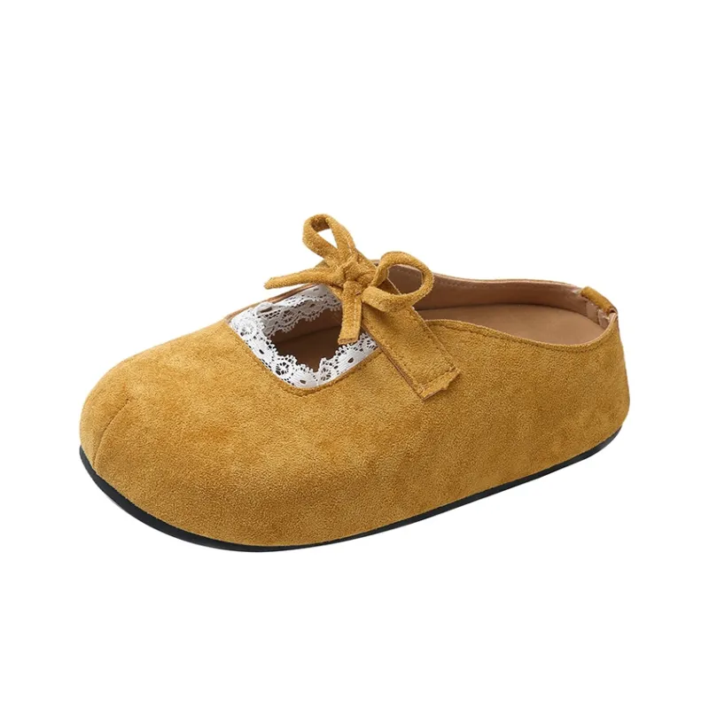 VAEL Rubber Sole Stitching Odor Resistant Abrasion Resistant Slip Resistant Antibacterial Closed Toe Slippers Women's-0