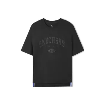 Skechers Sports Life Collection T Shirt Women's Midnight Black