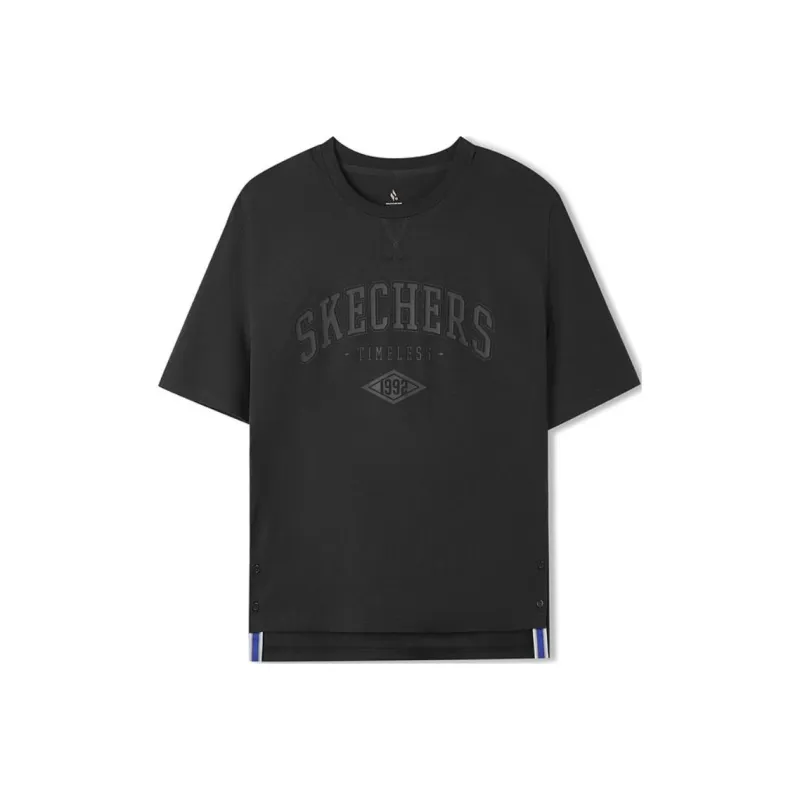 Skechers Sports Life Collection T Shirt Women's Midnight Black-0