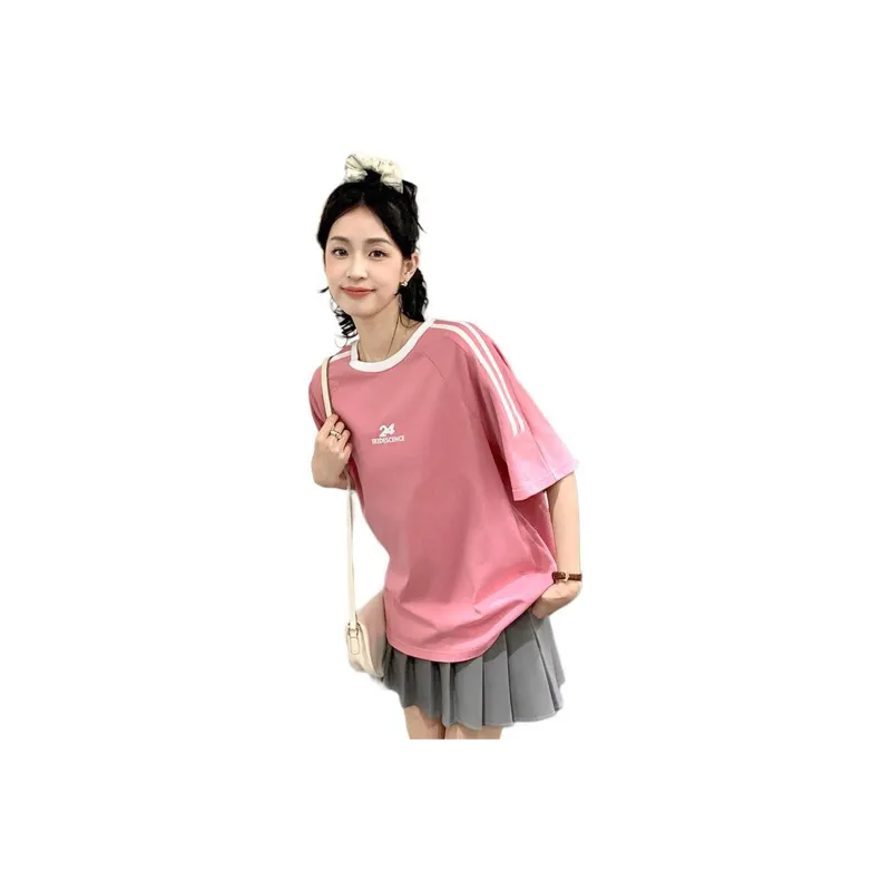 Tonlion SS24 T Shirt Women's Gummies Pink-0