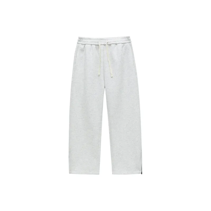 Magmode Casual Pants Unisex White Heather Gray-6