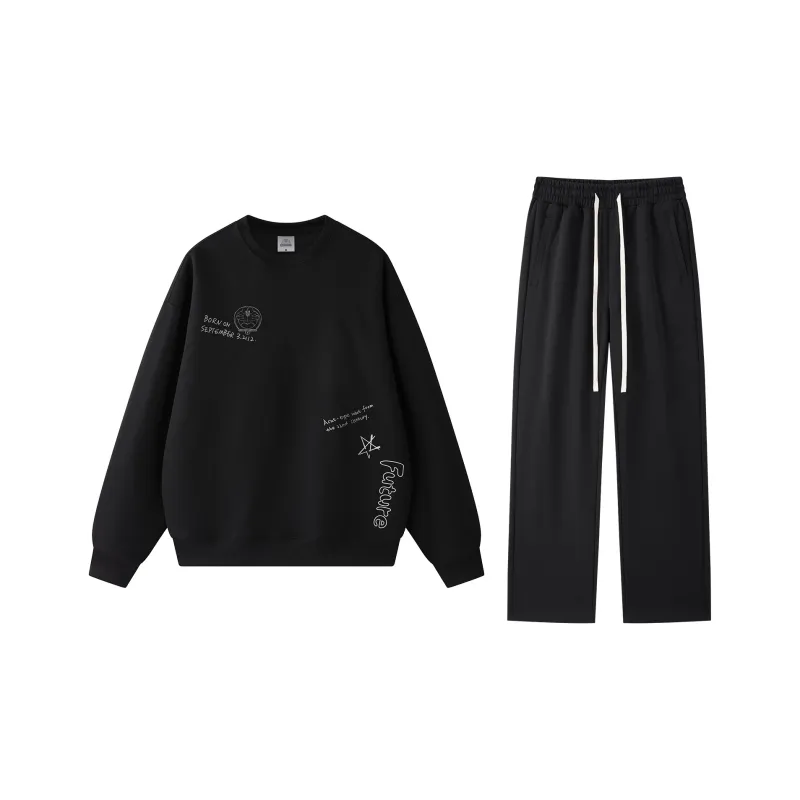 DoraemonA Sweatshirt Set Unisex-0