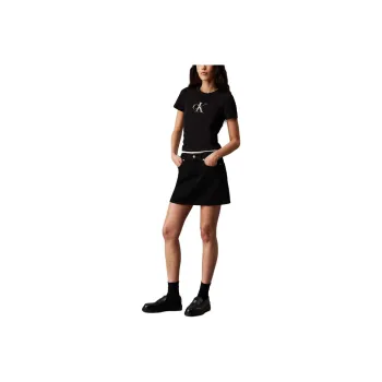 CALVIN KLEIN T Shirt Women's Black Europe Version