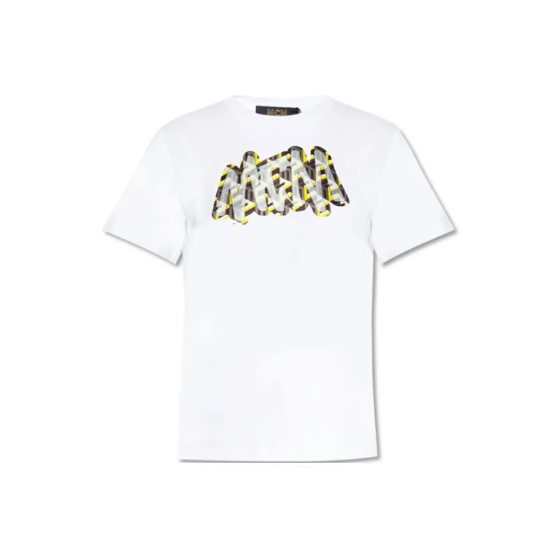 MCM T-Shirts Women's White-0