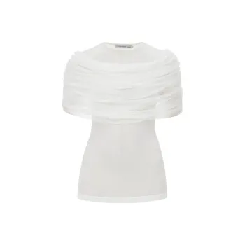 CHRISTOPHER ESBER SS25 T Shirt Women's White