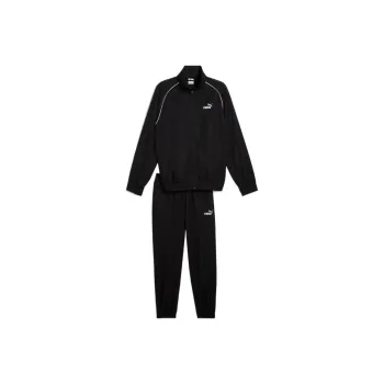PUMA WOVEN Piping Tracksuit Men Casual Sportswear Men's Black