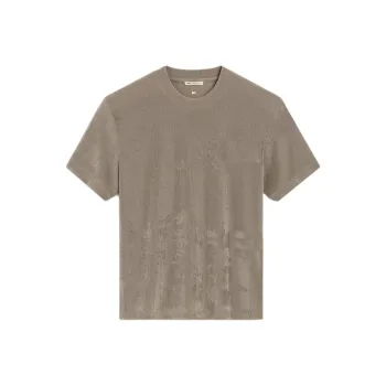 AMIPARIS Paris Rib Jersey Short Sleeve T Shirt