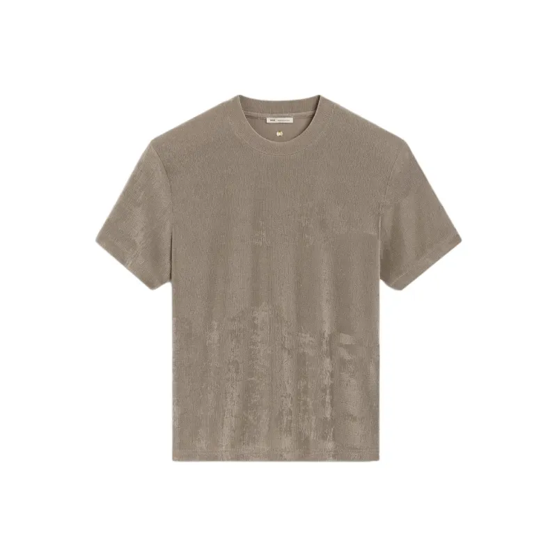 AMIPARIS Paris Rib Jersey Short Sleeve T Shirt-0