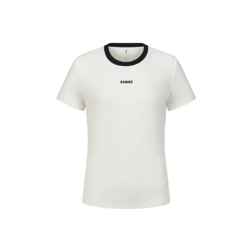 KSWISS Regular T Shirt Women's 161 K00W WHT0
