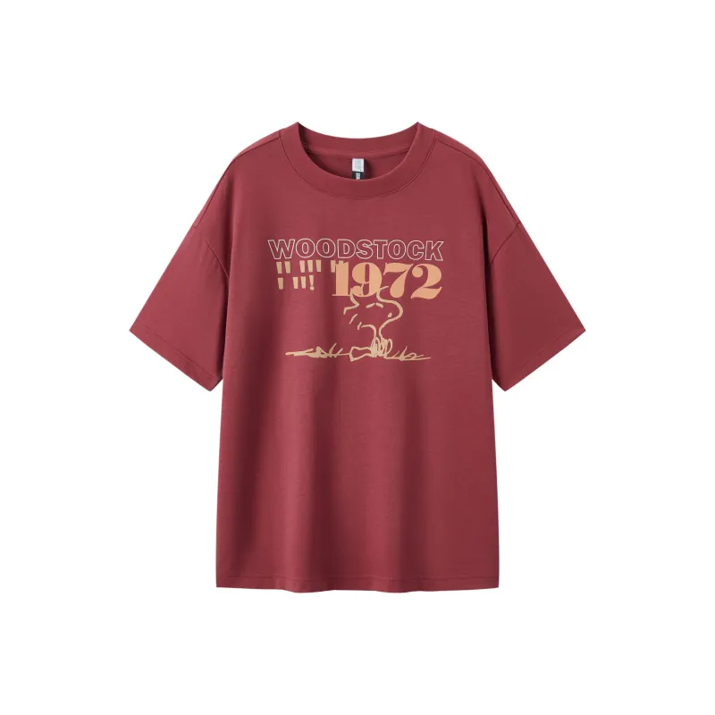 Snoopy X SEM/R T Shirts Women's-7