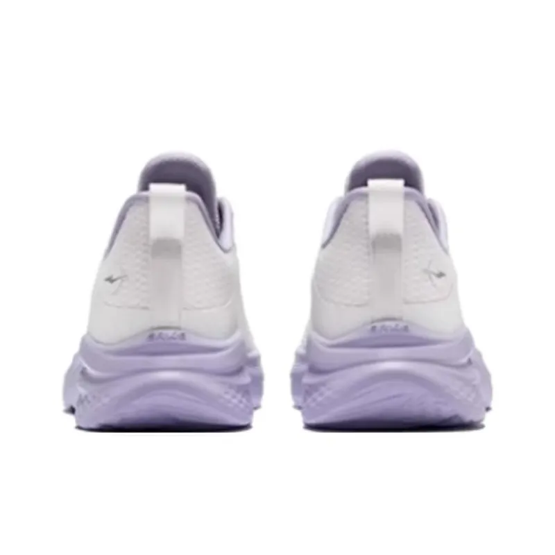 Erke Cushioning, Slip Resistant, And Abrasion Resistant Low Top Casual Running Shoes Women's Microcrystal White-2
