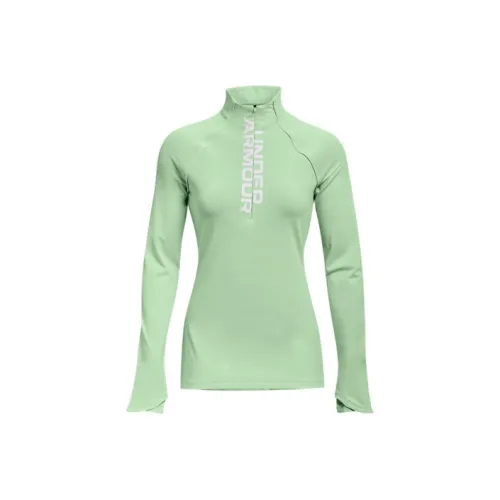 Under Armour Raglan Sleeve T Shirt Women's Green