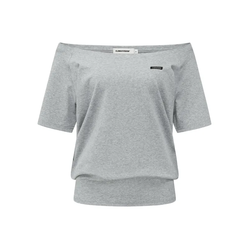 CLIMAX VISION Drop Shoulder Sleeve T Shirt Women's-5