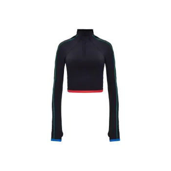 CASABLANCA Turtleneck Sports Top