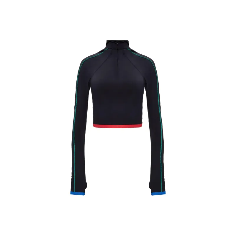 CASABLANCA Turtleneck Sports Top-0
