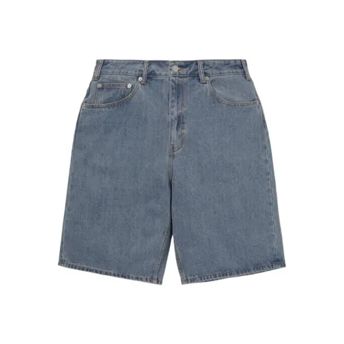 Thisisneverthat X Grateful Dead Denim Shorts Unisex Washed Blue