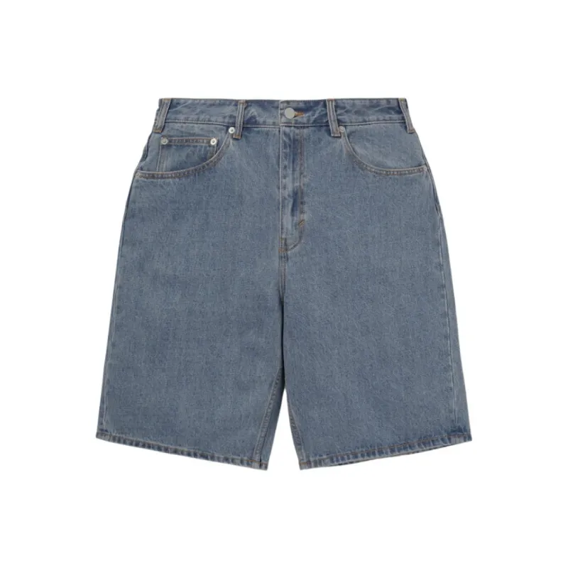 Thisisneverthat X Grateful Dead Denim Shorts Unisex Washed Blue-0