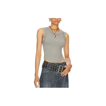 FREE PEOPLE T-Shirts Women's Gray