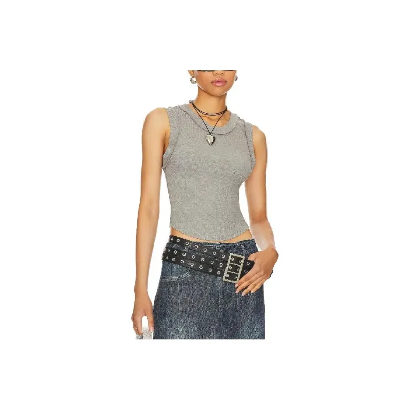 FREE PEOPLE T-Shirts Women's Gray-0