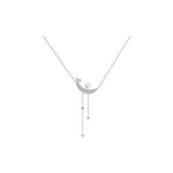 OGDAID S925 Silver Necklaces Women's