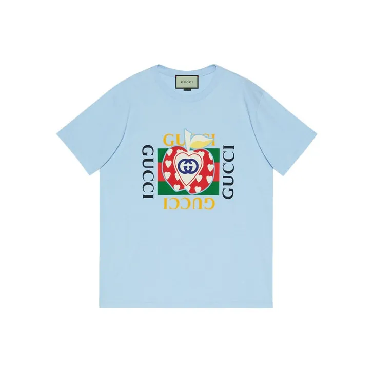 GUCCI SS21 T Shirt Women's Blue-0