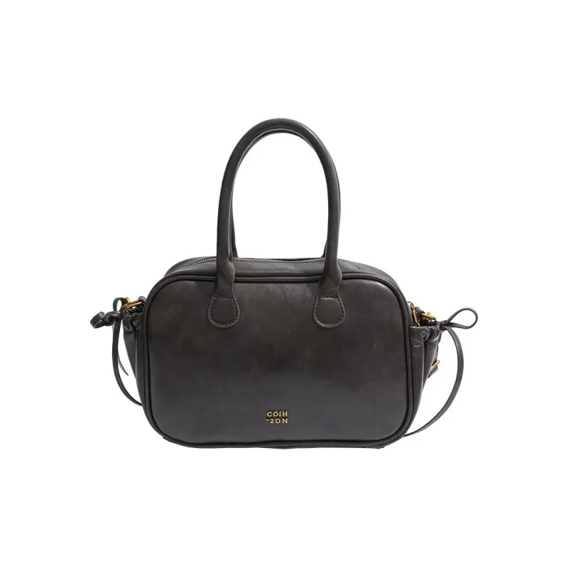 Morellybear PU Crossbody One Shoulder Handbag Women's Black/Coffee/Brown-8