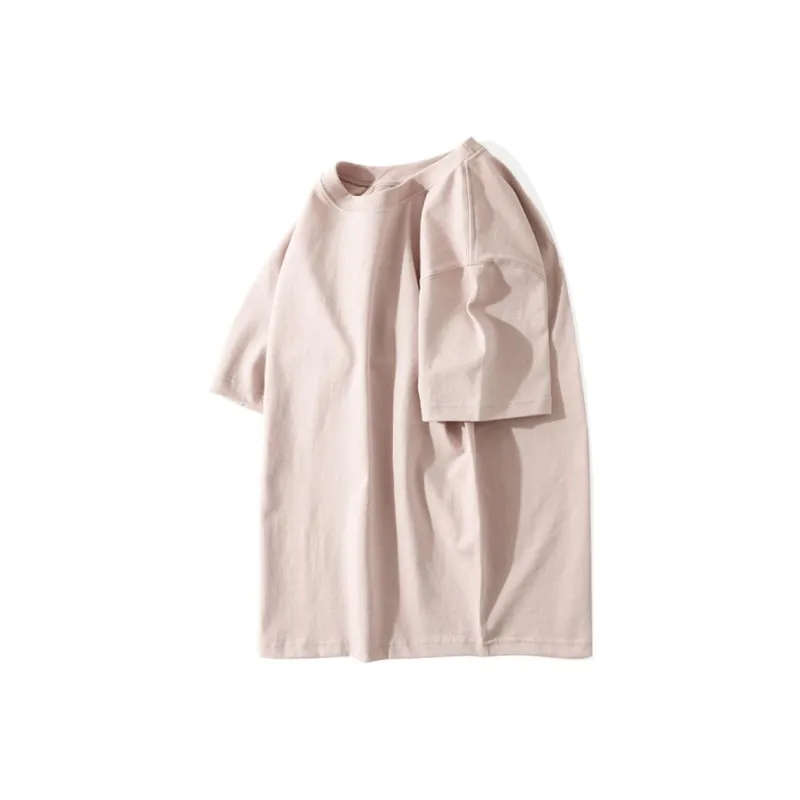 ZHONGBANGJICHU Drop Shoulder Sleeve T Shirt Unisex-2