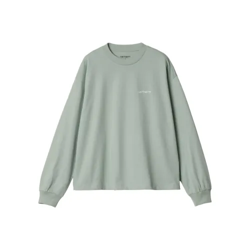 Carhartt WIP T Shirts Women's Frosted Green