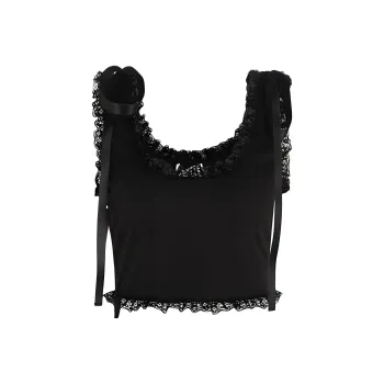 Selkie Collection SS24 Tank Tops Women's Black