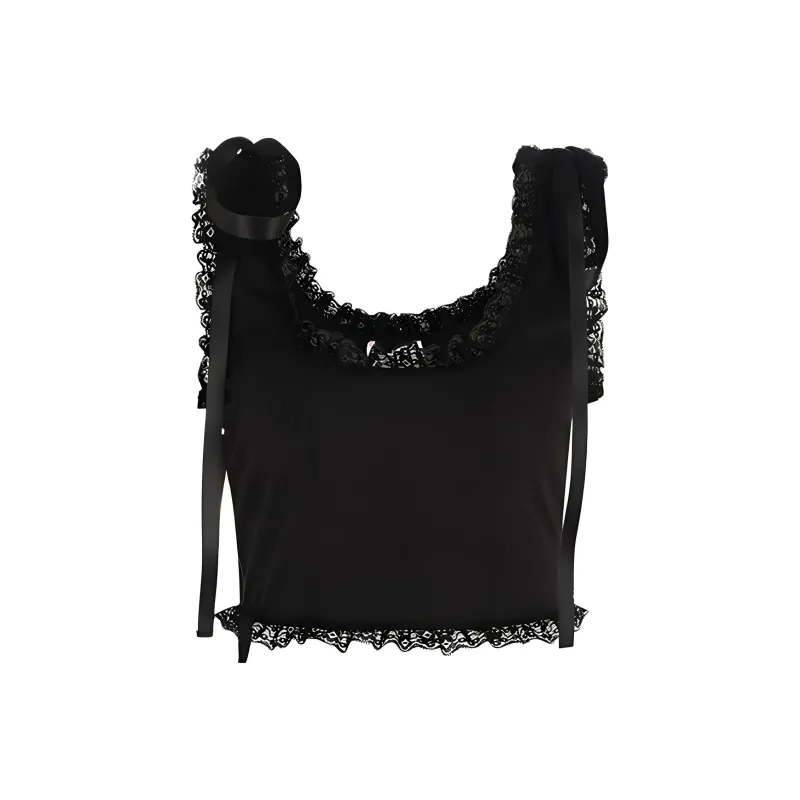 Selkie Collection SS24 Tank Tops Women's Black-0