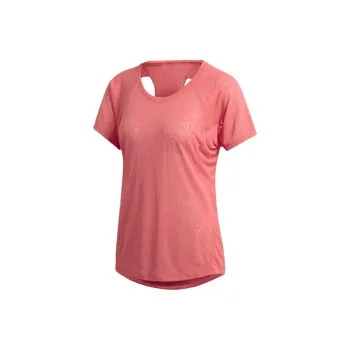 Adidas Raglan Sleeve T Shirt Women's Rose Red