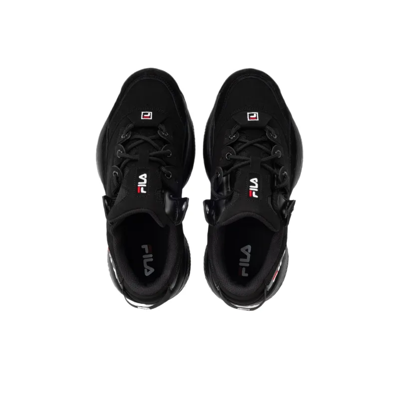 FILA Provenance Low Top Casual Shoes Unisex Black-3