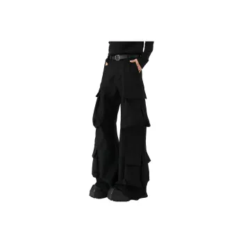 NOAHGIGI Casual Pants Unisex Black