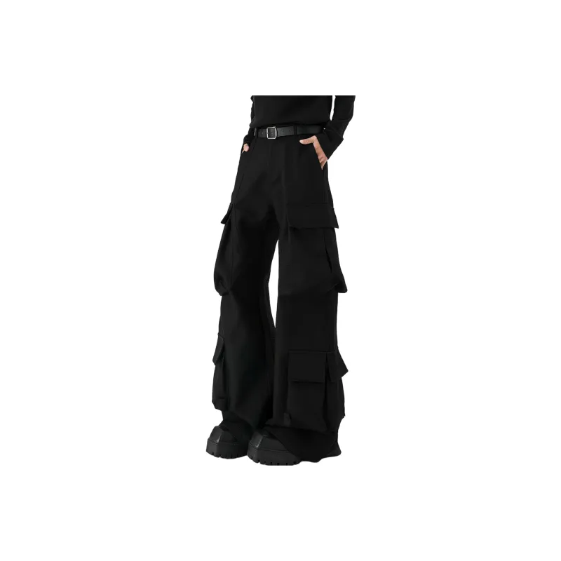 NOAHGIGI Casual Pants Unisex Black-0
