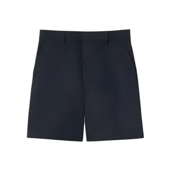 GUCCI Double Cotton Twill Web Shorts