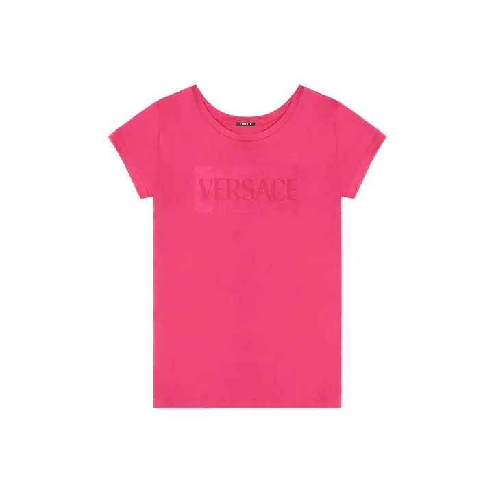 VERSACE VERSACE SS21 T Shirt Women's Pink-0