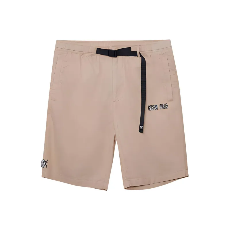 New Era SS24 Skateboard Collection Casual Shorts Unisex Khaki-0