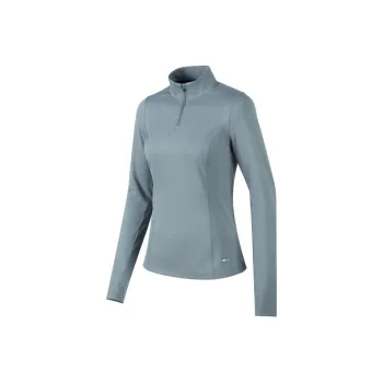 Skechers Daily Exercise Performance Series T Shirts Women's Navy Blue Gray
