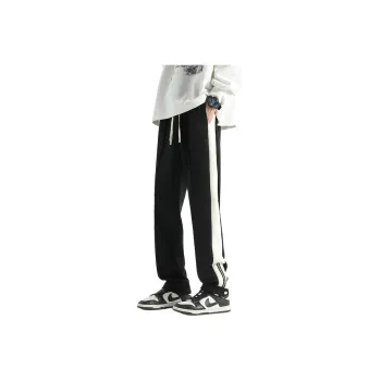 POLAR BEAR Casual Pants Unisex Black