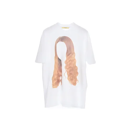 PushBUTTON T-Shirts Women's White