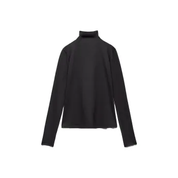 ZARA T-Shirts Women's Dark Gray